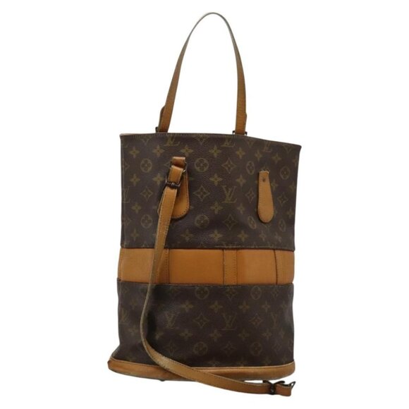 LOUIS VUITTON Monogram Bucket GM Shoulder Bag USA limited - Picture 1 of 16